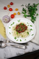 Spaghetti bolognese