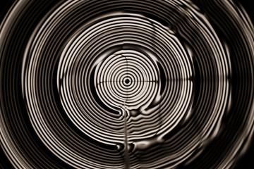 Sound waves in the dark