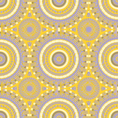 Vibrant circular large scale