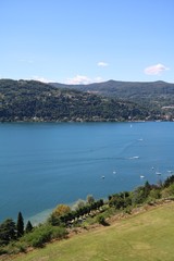 Fototapeta premium Holiday at Lake Maggiore in Italy