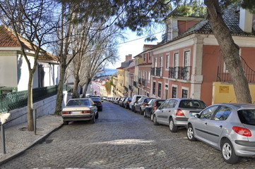 Street in Lisbon, Portugal