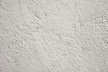 Exterior white plaster wall on a house