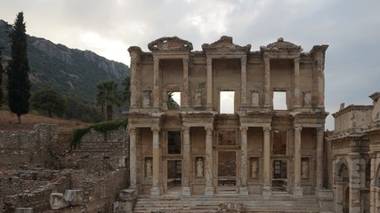 Ephesus, Turkey ancient historic town libary