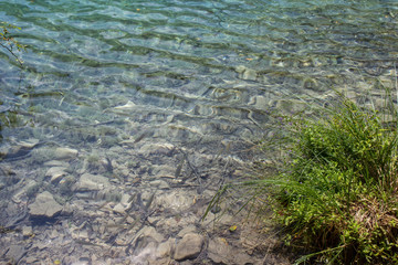  turquoise waters of Plitvice Lakes National Park in Croatia