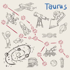 space coloring constellation_2_called with illustrations on science and science fiction themes