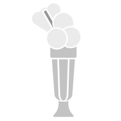 milk cocktail simple art geometric illustration