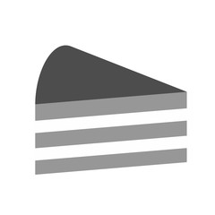 Piece of cake simple art geometric illustration