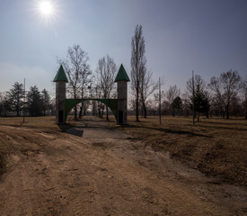 Verlassener Vergnügungspark