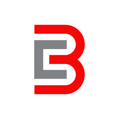 B letter logo design vector template
