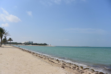 Fototapeta na wymiar Al Mirfa Beach