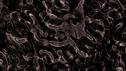 sound waves on water resulting from vibration. Cymatics science of sounds