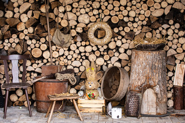 Easter in nature style