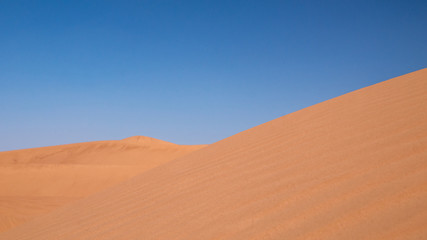 Fototapeta na wymiar Sanddünenn in der Sahara
