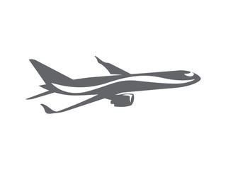 Fototapeta na wymiar airliner in the sky. vector image for illustration