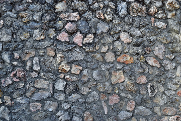 Stone wall closeup background