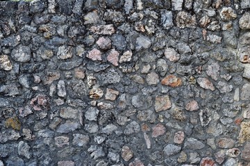 Stone wall closeup background