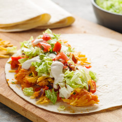 Sweet potato wrap