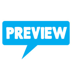 Preview label on white