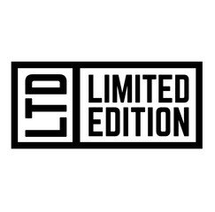 Limited Edition stamp on white