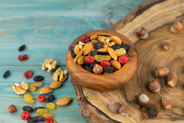 Nuts and dried fruits