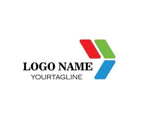 Arrow vector illustration icon Logo Template