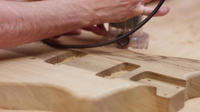 Guitar makercut board di guitar body