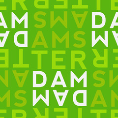 Amsterdam, Netherlands seamless pattern