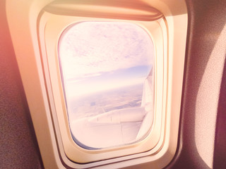 Naklejka premium Window seat