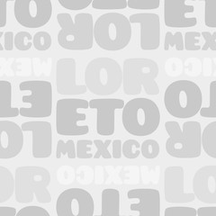 Loreto, mexico seamless pattern