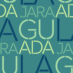Guadalajara, mexico seamless pattern