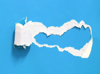 pieces of torn paper texture background, copy space.