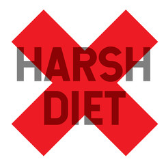 harsh diet stamp