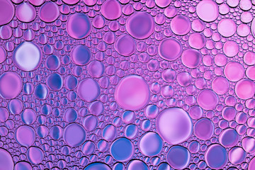 Bright abstract bubbles or water drops background. Natural backdrop.