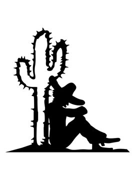 mexikaner schlafen sonne wüste kaktus müde lustig südamerika sombrero siesta spanisch hut party feiern spaß mustache schnurrbart clipart comic cartoon design