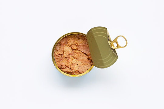 Canned Tuna Fish On White