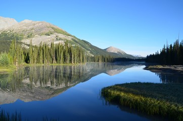lake in mountains