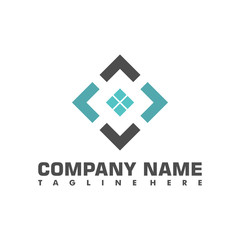 Obraz premium real estate letter C and J flat shoot architecture logo