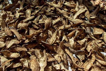 Black kudzu root, healthy food.