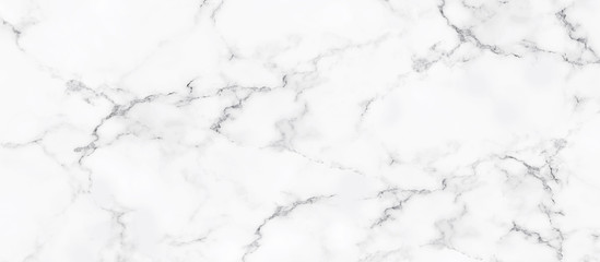 White marble background texture natural stone pattern abstract for design art work. Marble with high resolution - obrazy, fototapety, plakaty