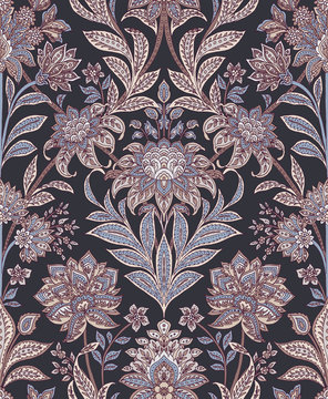 Seamless Pattern : Paisley Style