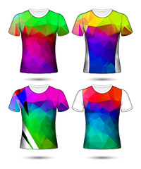 Set of soccer kit or football jersey template for football club