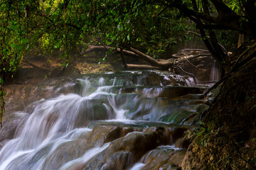 Hot Spring in the south of Krabi province in Klong Thom
