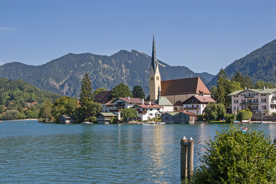 Blick auf Rottach - Egern