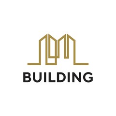 building logo design vector