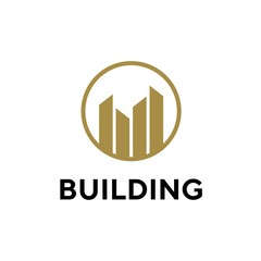 building logo design vector