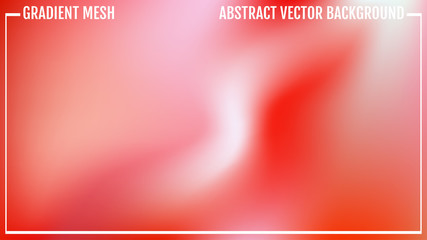 Gradient red abstract background. Vector illustration eps 10.