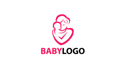 Mom Baby Logo