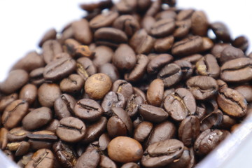 焙煎前のコーヒー豆