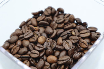 新鮮なコーヒー豆