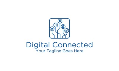 Digital Connected Logo